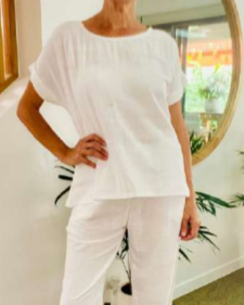 Harmony Top in White