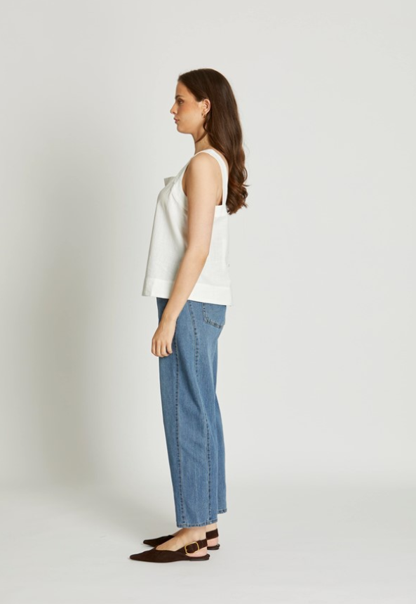 Holly Top | White