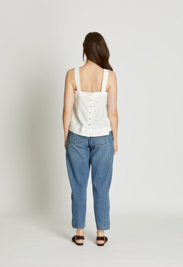 Holly Top | White