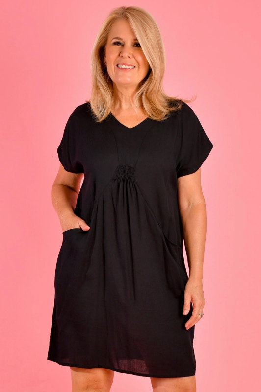 Lovina Dress | Black
