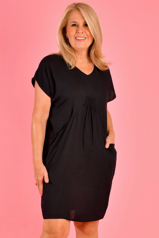Lovina Dress | Black