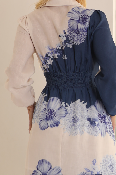 Love Stitch Long Sleeve Maxi Dress