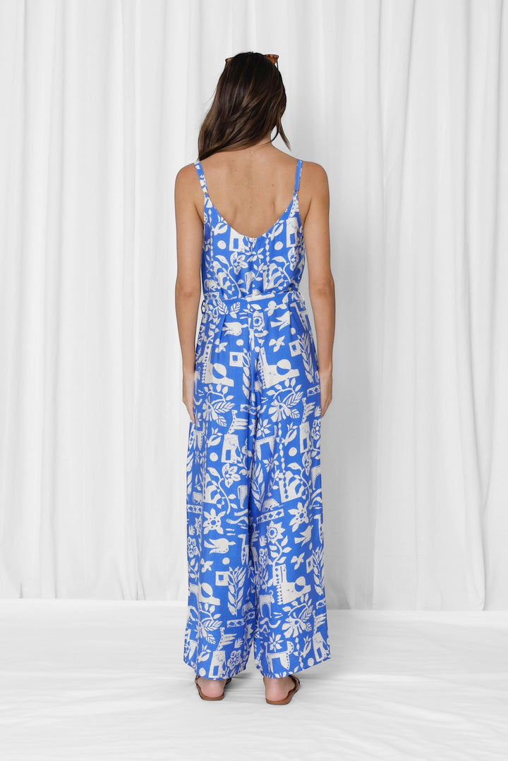 Hayman Jumpsuit in Blue