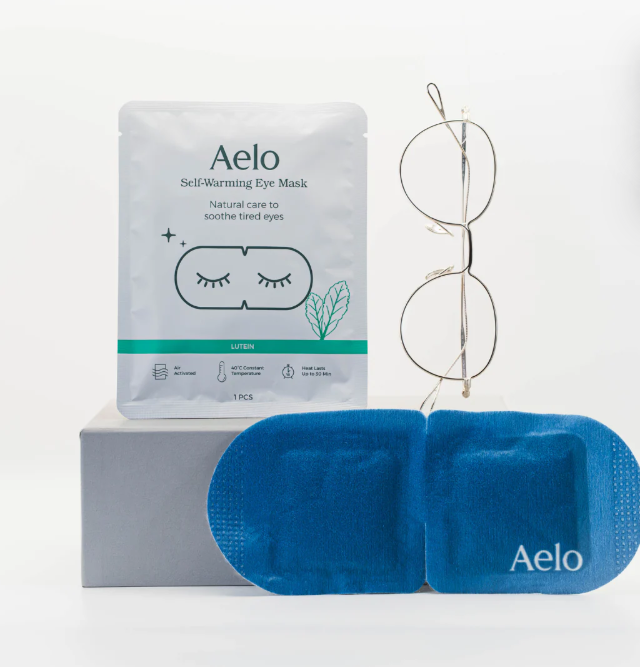 Self Heating Eye Masks with Lutein (10 Masks)