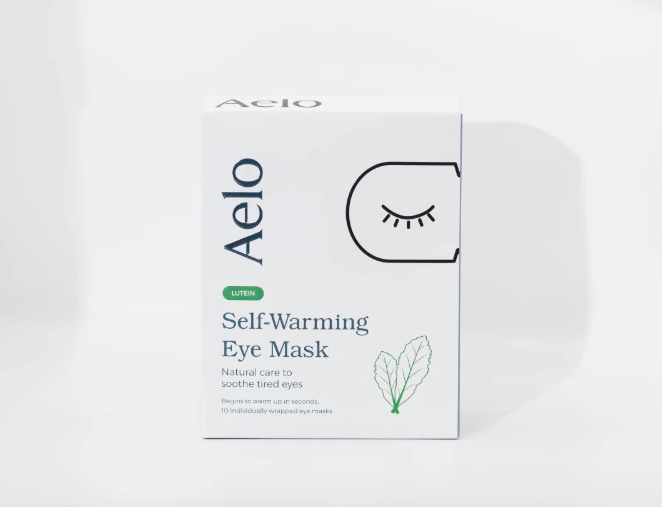 Self Heating Eye Masks with Lutein (10 Masks)