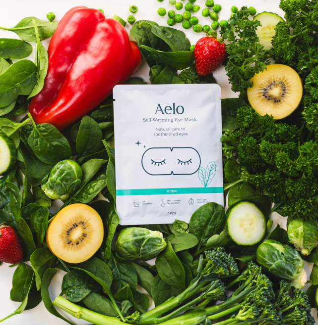 Self Heating Eye Masks with Lutein (10 Masks)