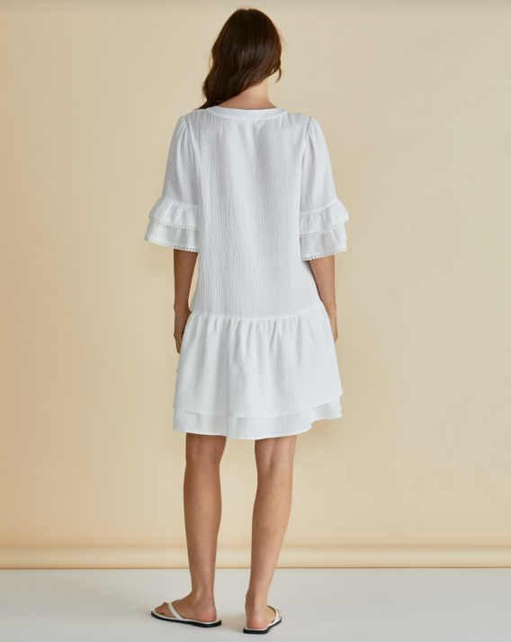 Malibu Dress | White