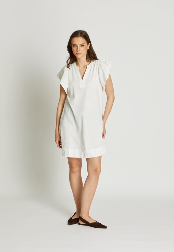 Mia Dress | White