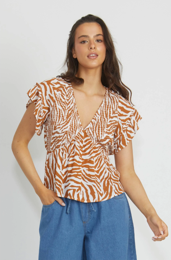 Mimi Top | Zebra