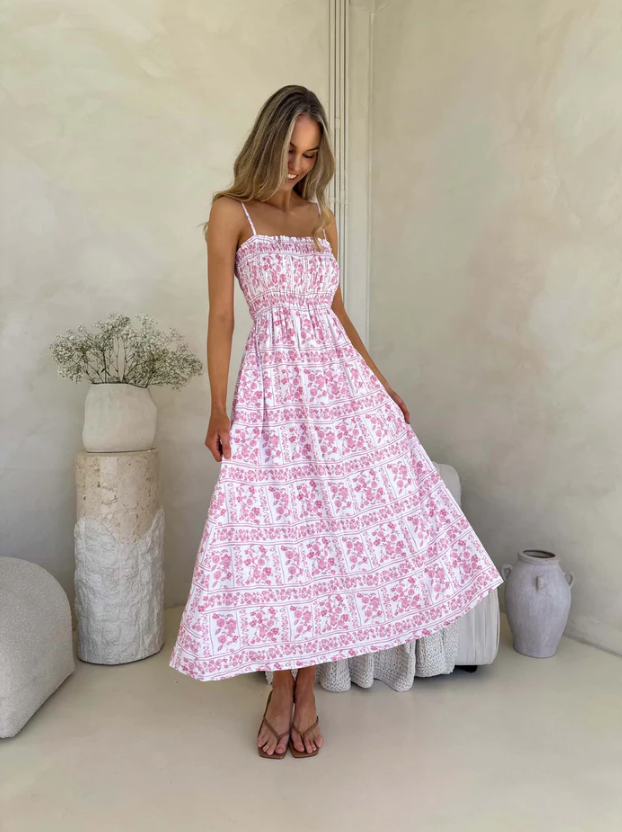 Palm Cove Maxi | Petal & Poise Print