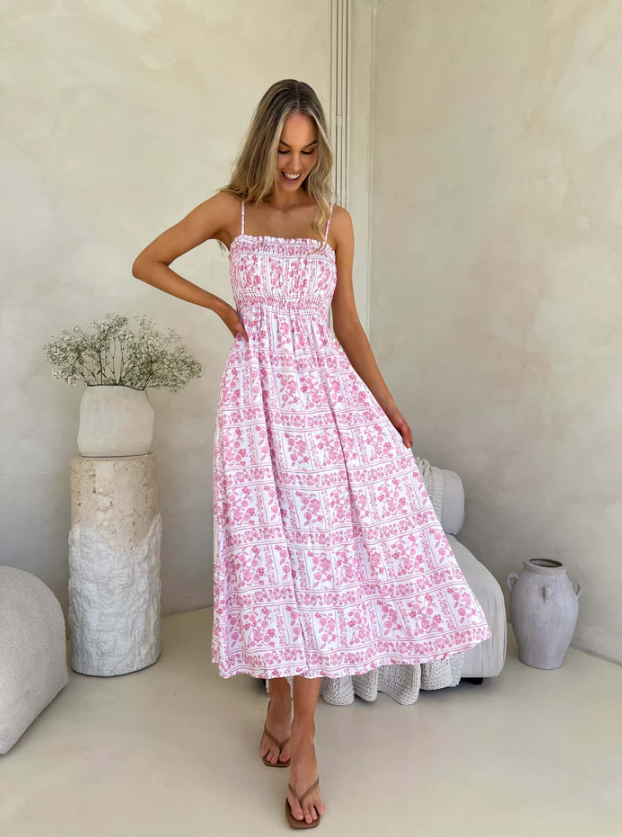 Palm Cove Maxi | Petal & Poise Print