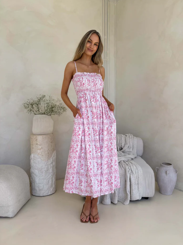 Palm Cove Maxi | Petal & Poise Print