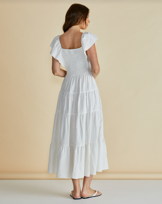 Sadie Dress | White