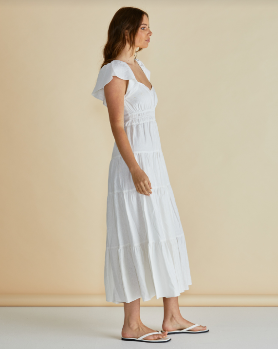 Sadie Dress | White