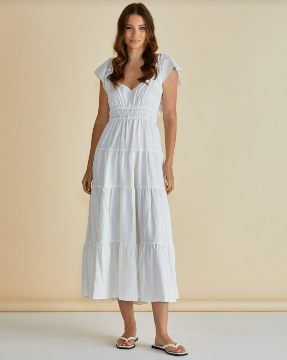 Sadie Dress | White