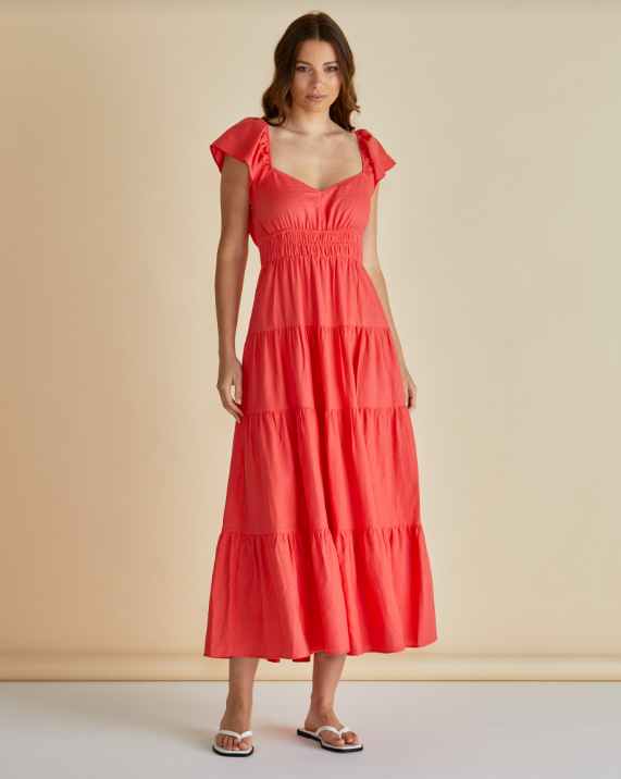 Sadie Dress | Red