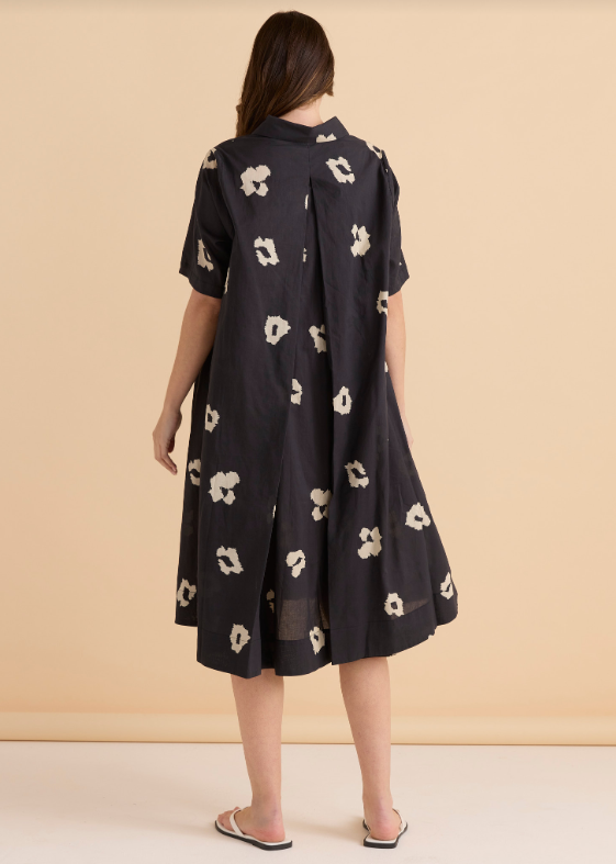 Savannah Swing Shirt Dress | Leopard Print