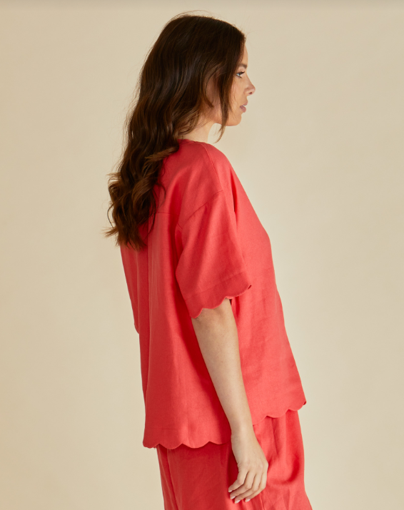 Scarlett Shirt | Red
