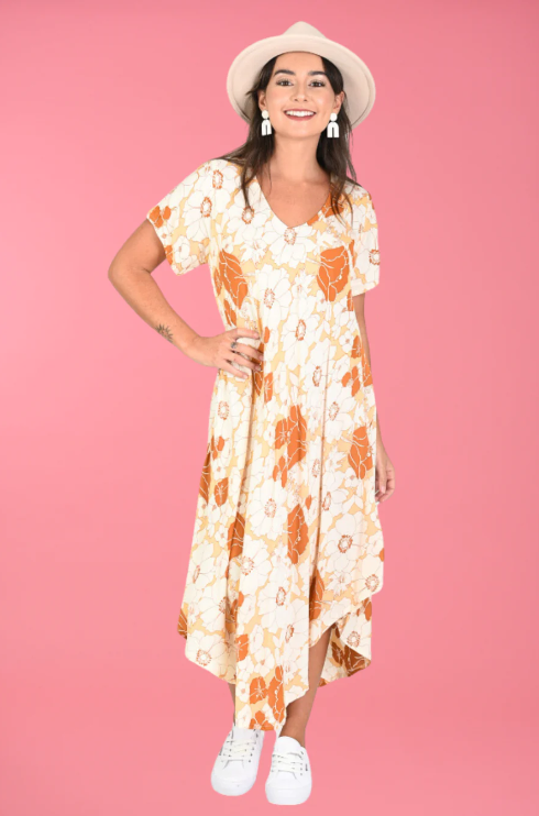 Great Harbour DRESS - Maui Cinnamon