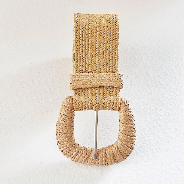 SAVANAH ELASTIC BELT | NATURAL
