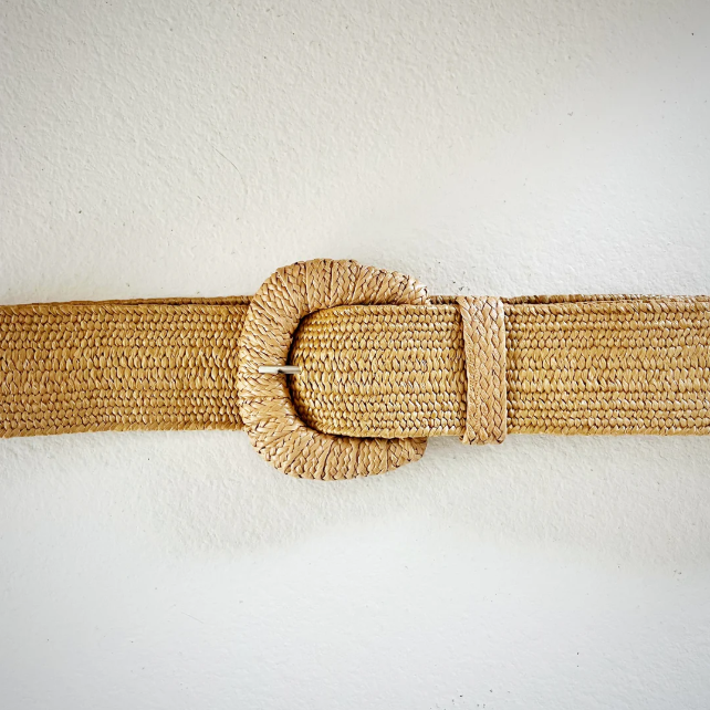 SAVANAH ELASTIC BELT | NATURAL