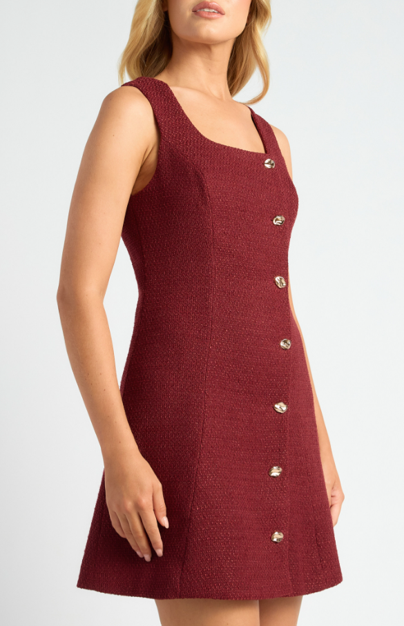 Madison Tweed Mini | Merlot