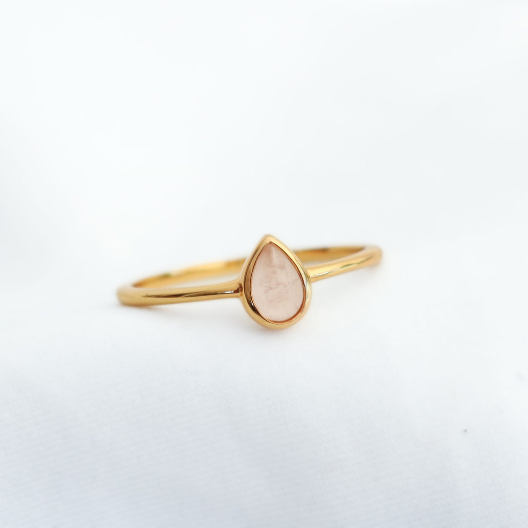 Selene Ring | Rose Quartz