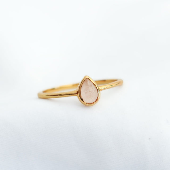 Selene Ring | Rose Quartz