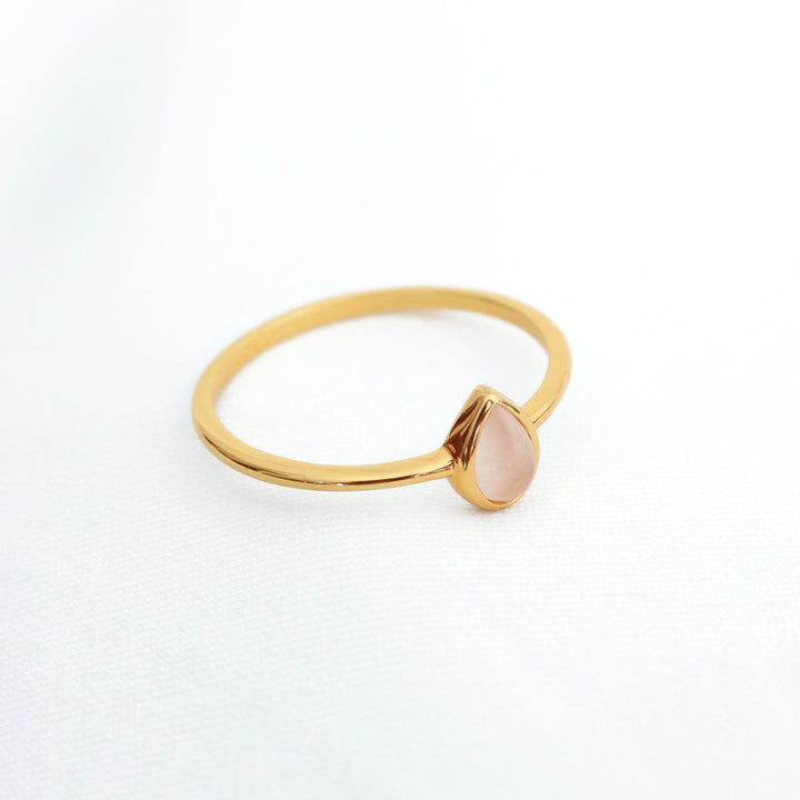 Selene Ring | Rose Quartz