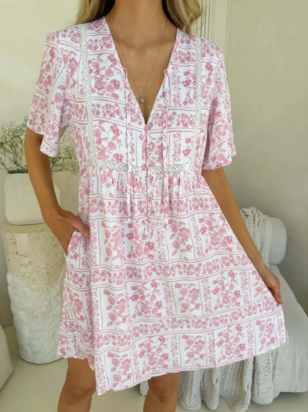 Sienna Dress | Petal & Poise Print