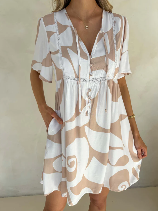 Sienna Dress | Whirl Print