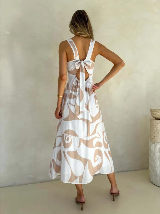 Stella Dress | Whirl Print