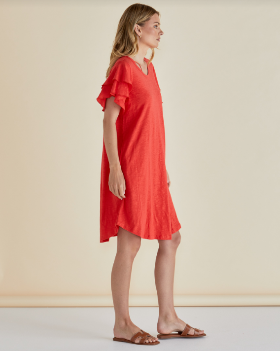 Sydney Tee Dress | Red