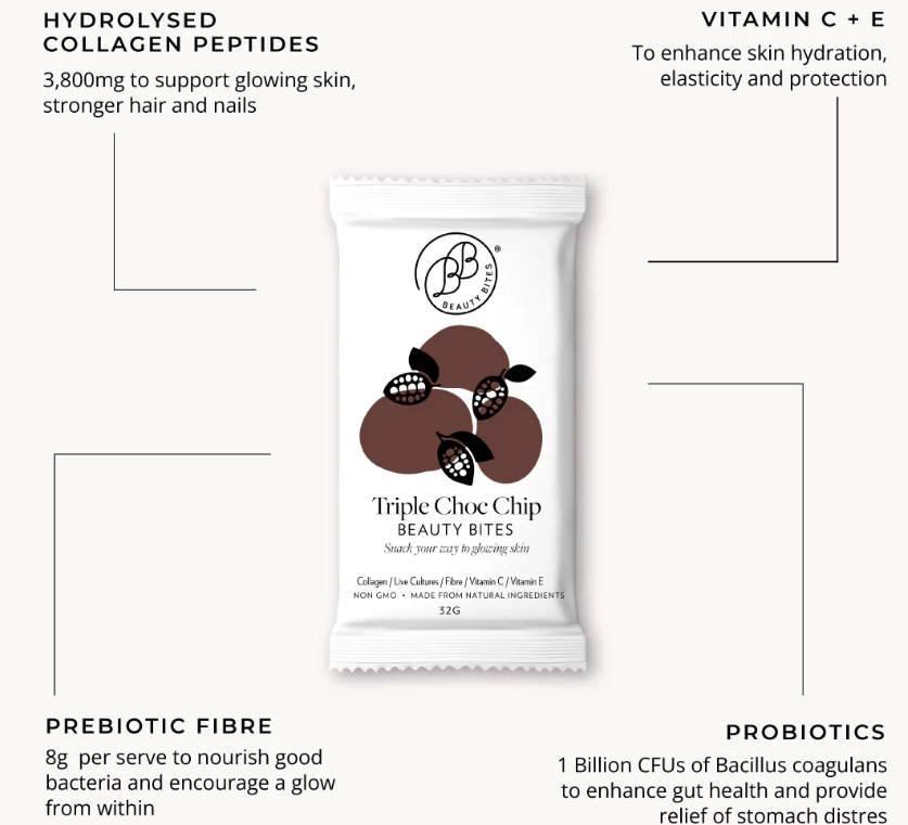 Beauty Bites® - Triple Choc Chip Brownie