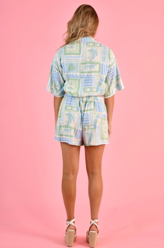 Yacht Shorts | Toucan Tango Blue