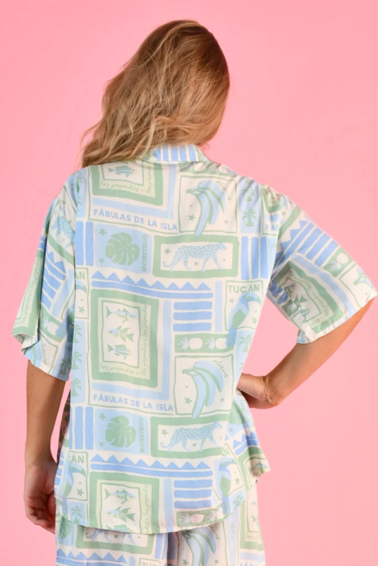Yacht Shirt | Toucan Tango Blue
