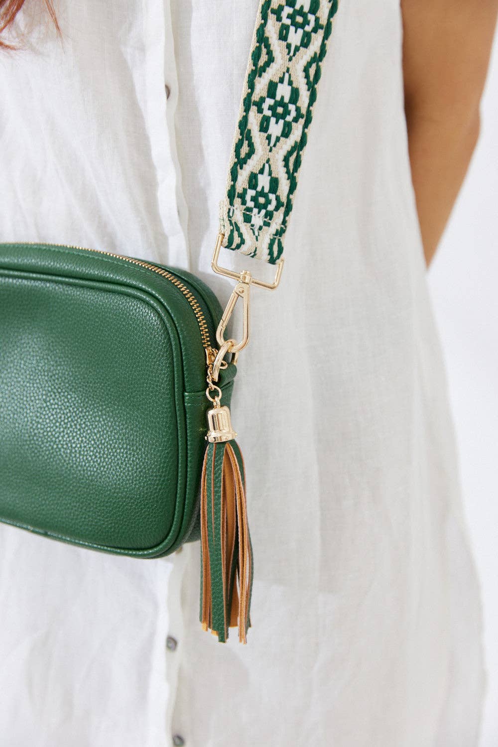 Miami Crossbody - Jungle Green