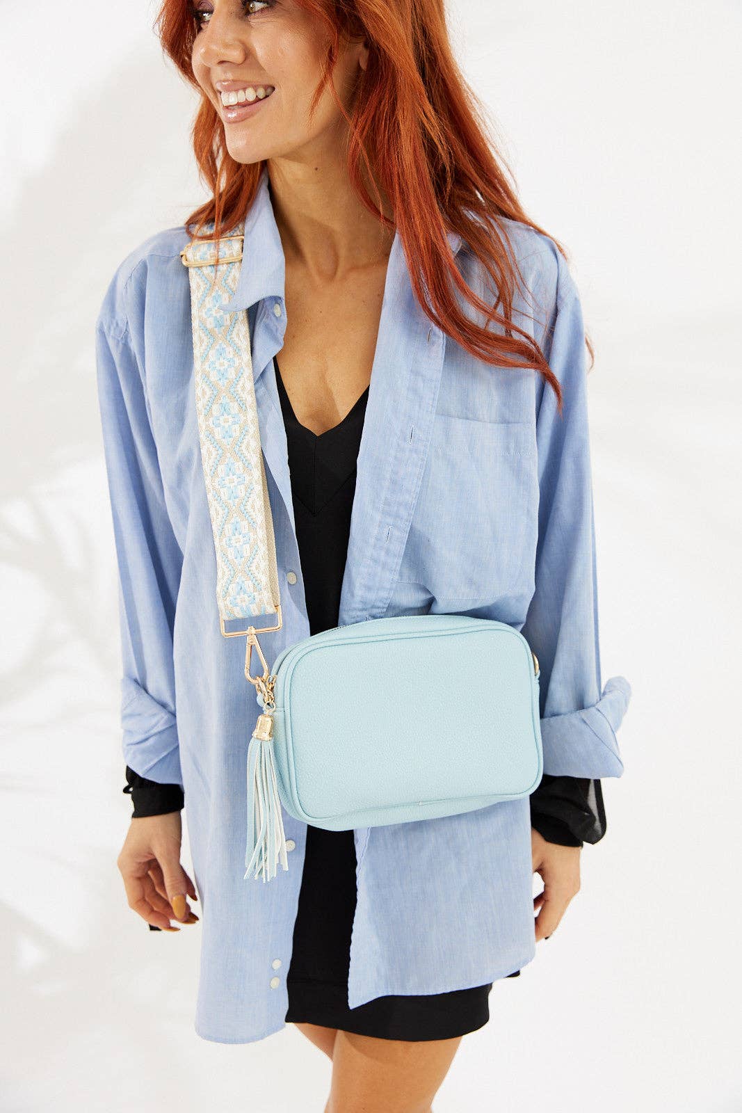 Miami Crossbody - Light Blue