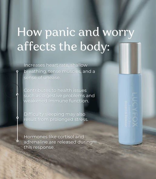 Stress & Panic Relief 'Release' Essential Oil Roller