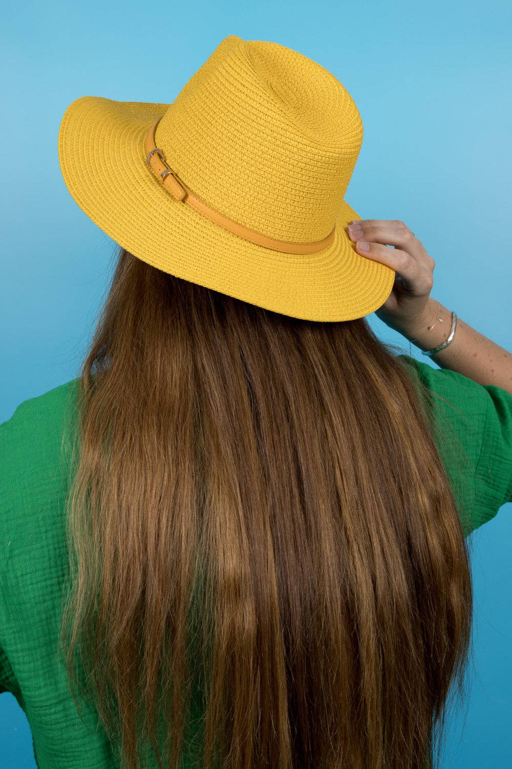 Fedora Sun Hat - Cannes - Sunshine Yellow