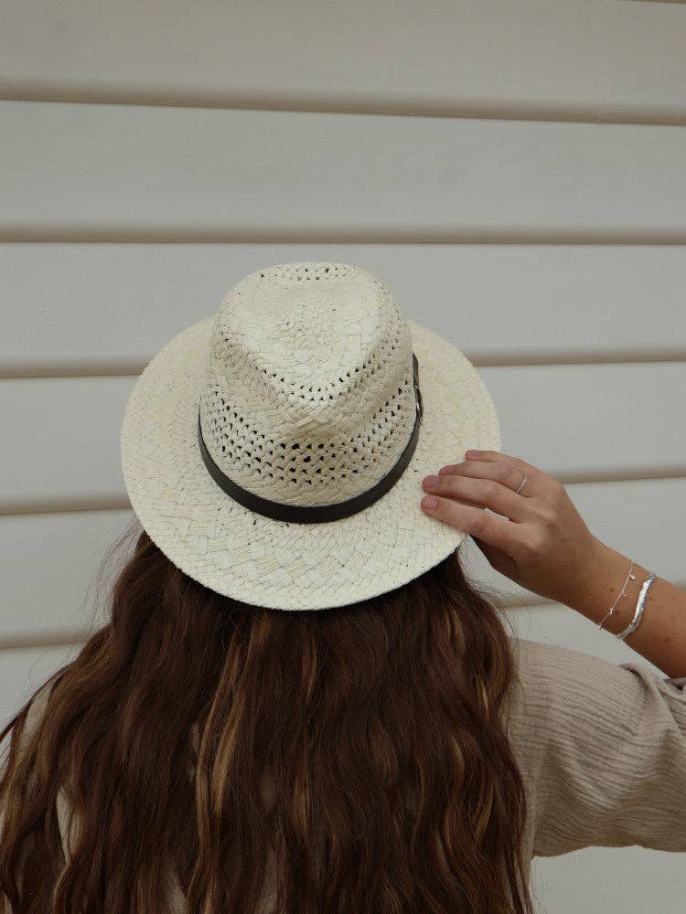 Fedora Sun Hat - Toulouse - Ivory